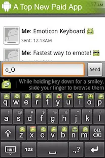 Emoticon Smiley Keyboard