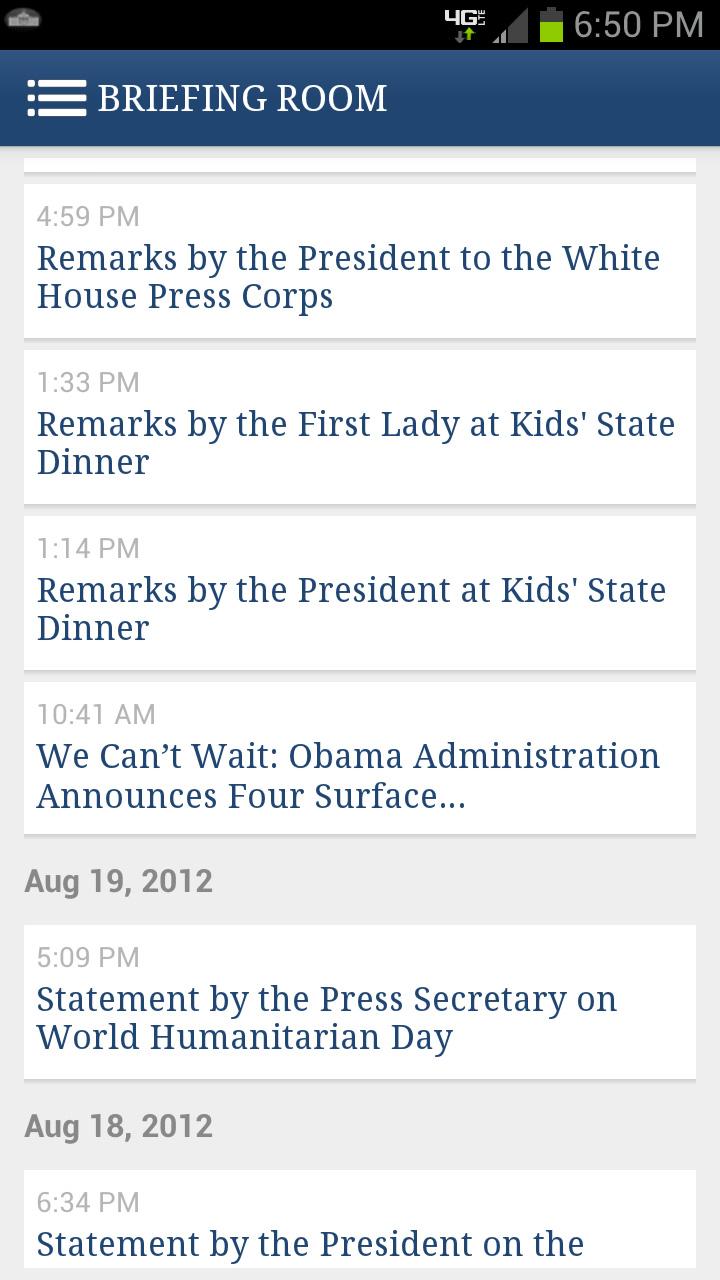 White House Screen 3