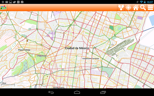 Mexico City Offline mappa Map Screenshots 4