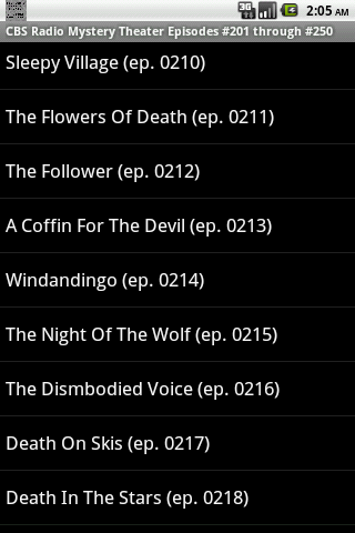 【免費音樂App】CBS Radio Mystery Theater V.05-APP點子