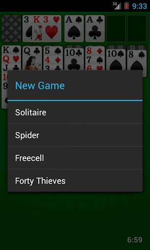 Solitaire Spider Freecell...