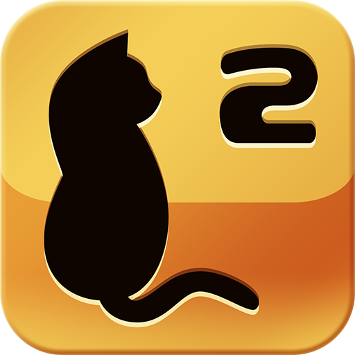 ねこカフェ脱出２ ∧＿∧ LOGO-APP點子