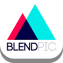 BlendPic:Blend photo mobile app icon