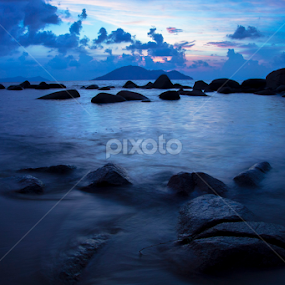 Blue cloud by Shihab Qurtuby - Landscapes Waterscapes