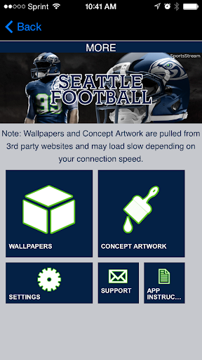 【免費運動App】Seattle Football STREAM+-APP點子