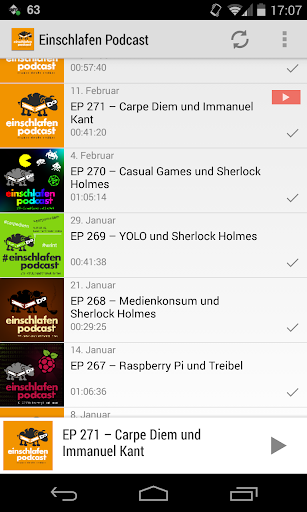 Einschlafen Podcast