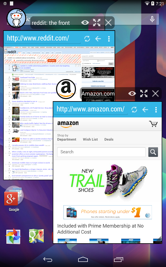 Hover Browser - screenshot
