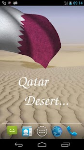Lastest 3D Qatar Flag Live Wallpaper APK for Android