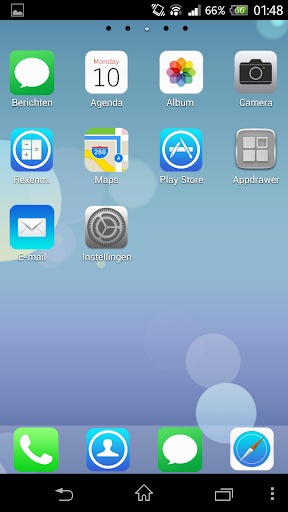  iOS 7 iPhone Theme Go Launcher v1.3 apk free final