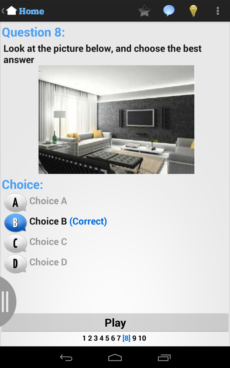 TOEIC Listening Screen 2