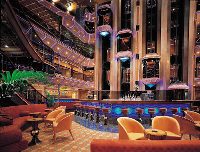 Guests revel in Carnival Sunrise's lively vibe at the Capitol Bar.