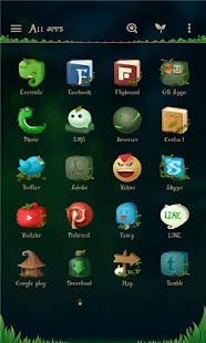 Free Magic Forest GO Launcher Theme APK for PC