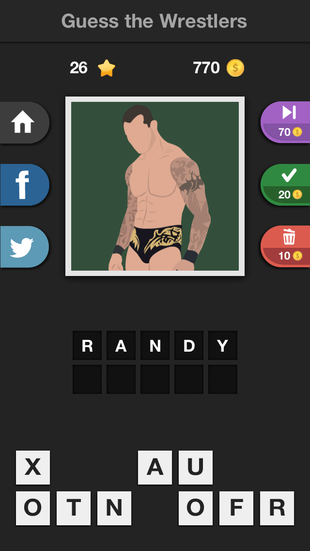Icontrivia Pro : Wrestlers Screen 3