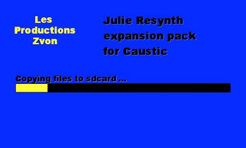 Android application Julie Resynth for Caustic screenshort