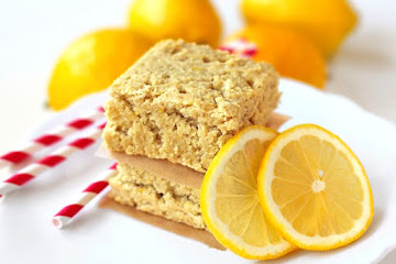Healthy Lemon Snack Cake
