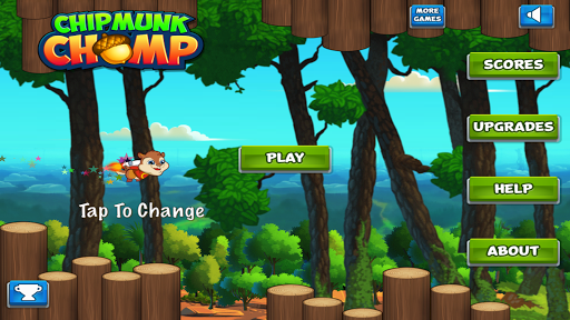 Chipmunk Chomp Flappy Flying