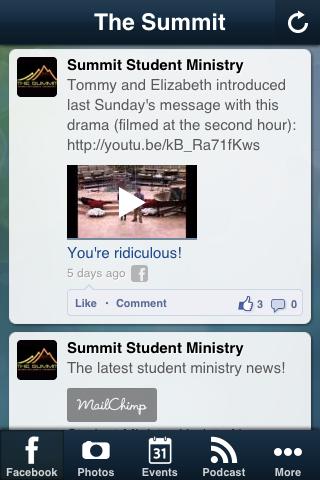 Summit Student Ministry