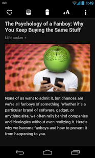 Instapaper - screenshot thumbnail