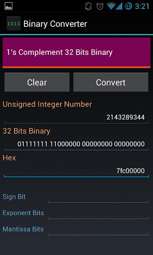 【免費教育App】Binary Floating IEEE Converter-APP點子