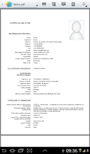  Curriculum vitae europeo FREE- miniatura screenshot  