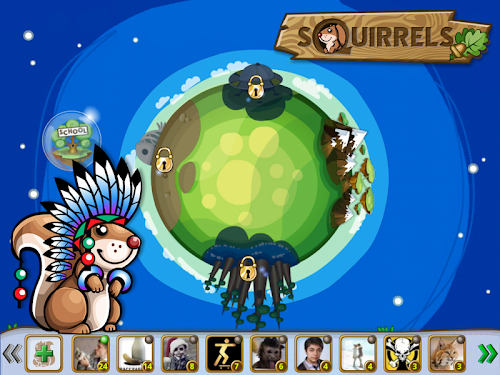 Android application Squirrels screenshort
