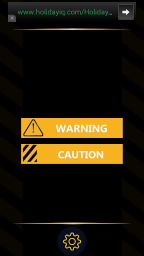 Caution Warning Screens