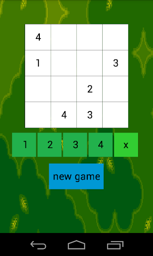4x4 sudoku