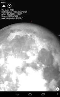 Stellarium Mobile Sky Map Screenshot