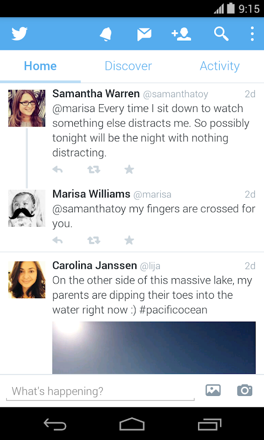 Twitter - screenshot