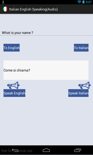 【免費通訊App】Italian English (Audio)-APP點子