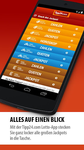 Lotto-App von Tipp24.com