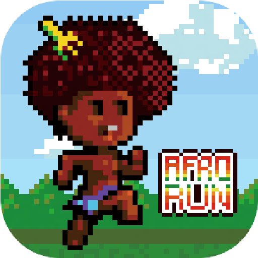 Afro RUN LOGO-APP點子