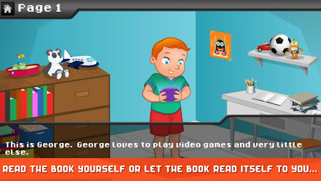 Virtual George: Storybook for Kids Free with voice poster 2