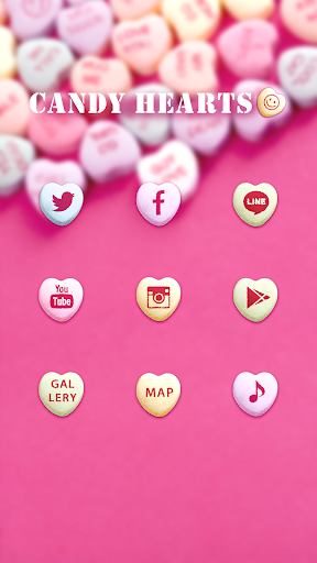 免費下載個人化APP|Cute wallpaper★Candy Hearts app開箱文|APP開箱王