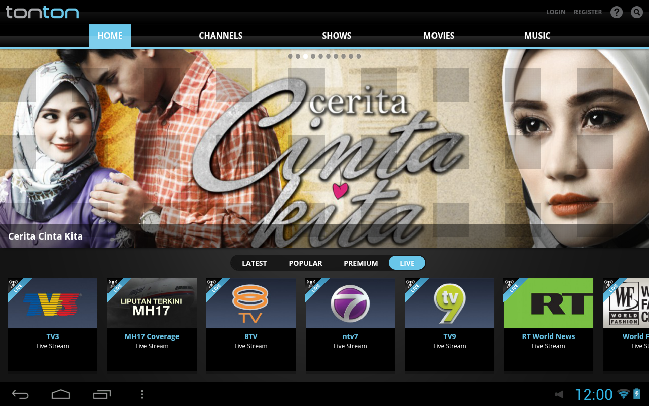 Tonton Android Apps on Google Play