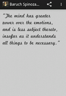Baruch Spinoza Quotes Pro Screenshots 0