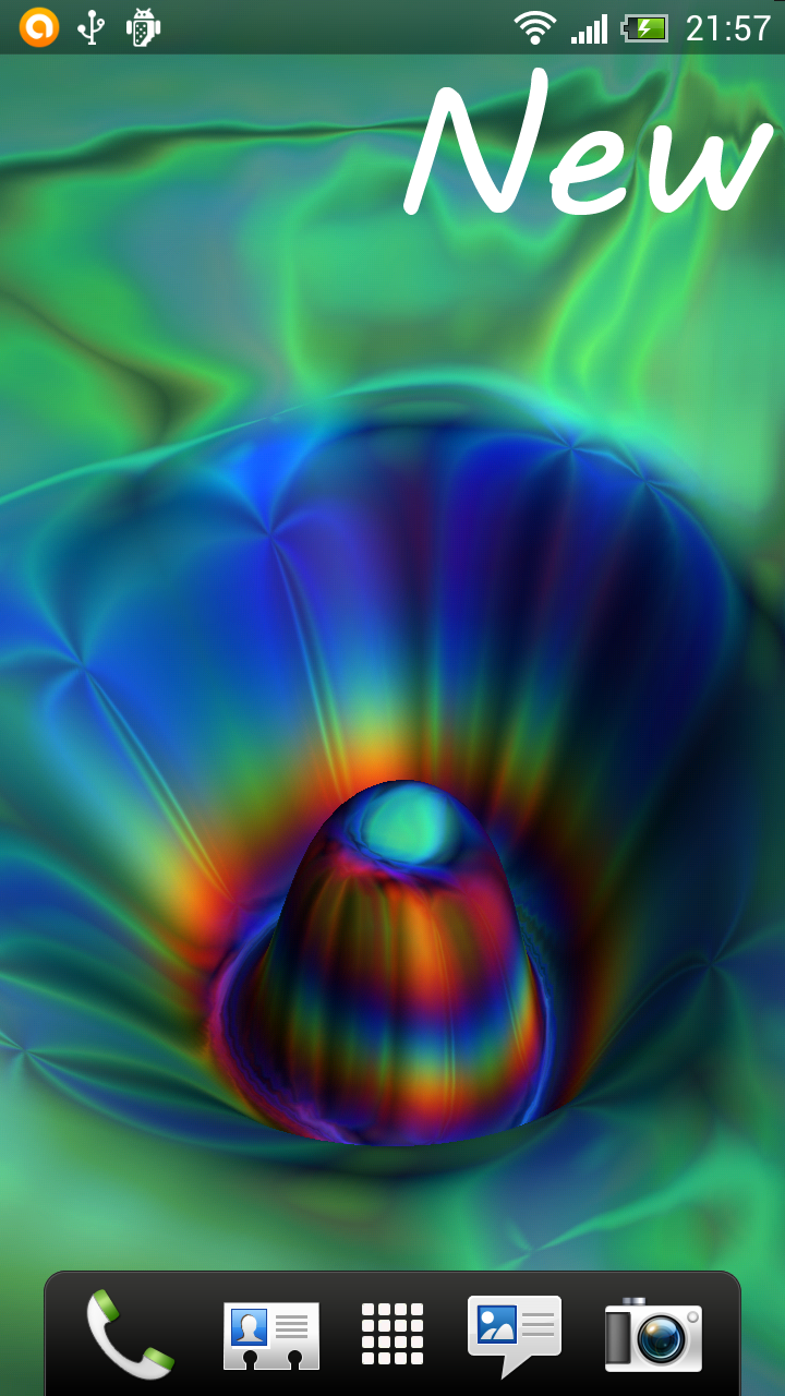 Android application Colorful Wave screenshort
