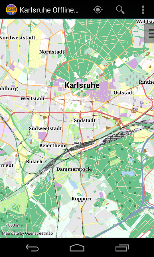 Karlsruhe Offline City Map - Android Apps on Google Play