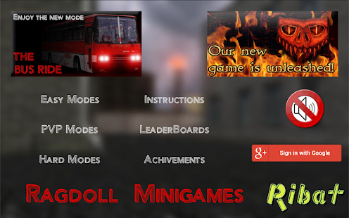 Ragdoll Minigames