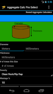 Download Aggregate Calc Pro Select APK for Android