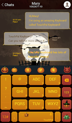 免費下載生活APP|TouchPal Jack-O-Lanterns Theme app開箱文|APP開箱王