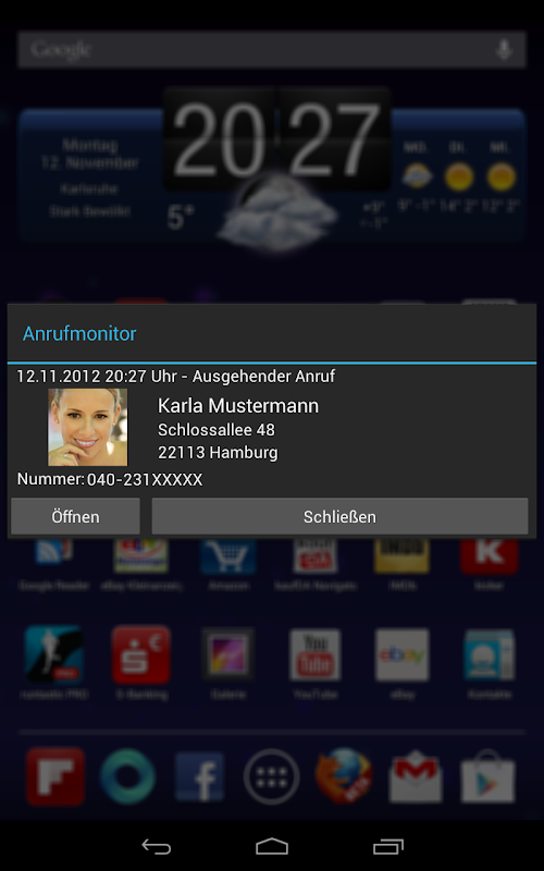 Android application Call Monitor Premium screenshort