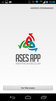 Captura de pantalla de ASES APP - ASISTENCIA ESCOLAR APK #1