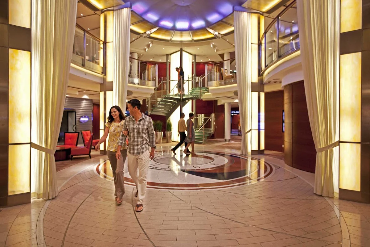 Celebrity_Solstice_entertainment_court - You'll appreciate the wide open spaces aboard Celebrity Solstice during your cruise.