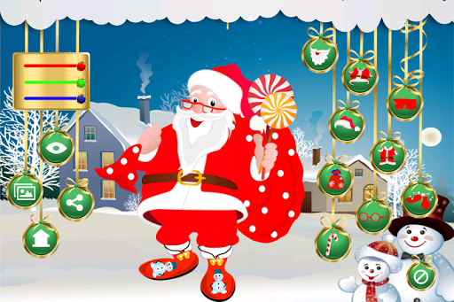 Christmas Santa Dress Up Game