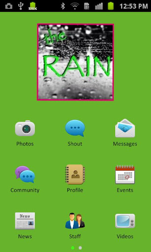 Rain Teen Center app