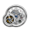 Tourbillon Clock Widget 4x3 icon