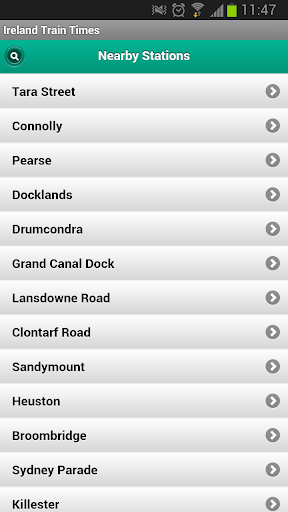 Ireland Train Times