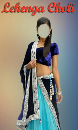 Woman Lehenga Choli PhotoMaker