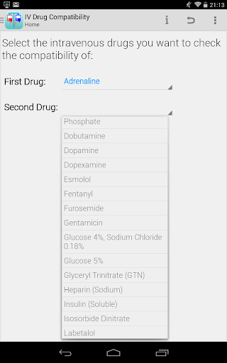 【免費醫療App】IV Drug Compatibility-APP點子